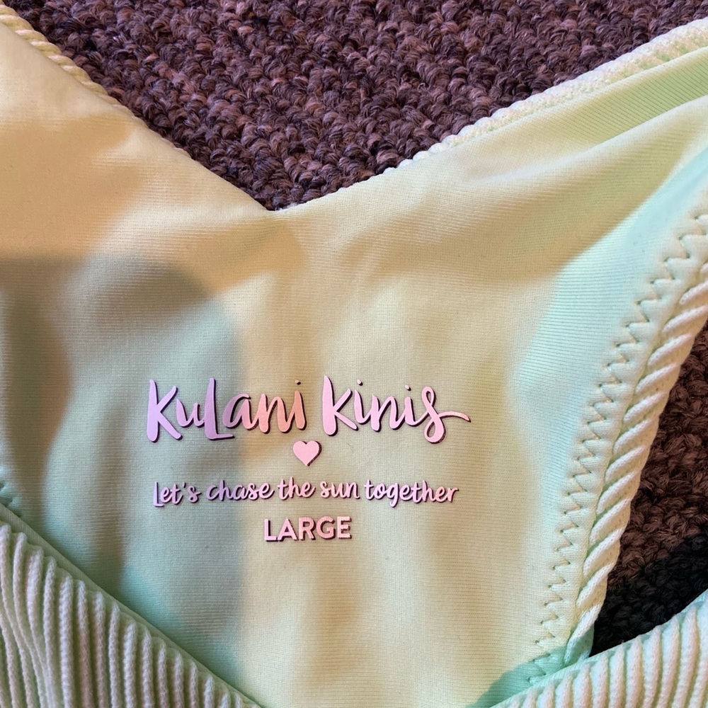 Kulani Kinis Light Green Bikini bottom